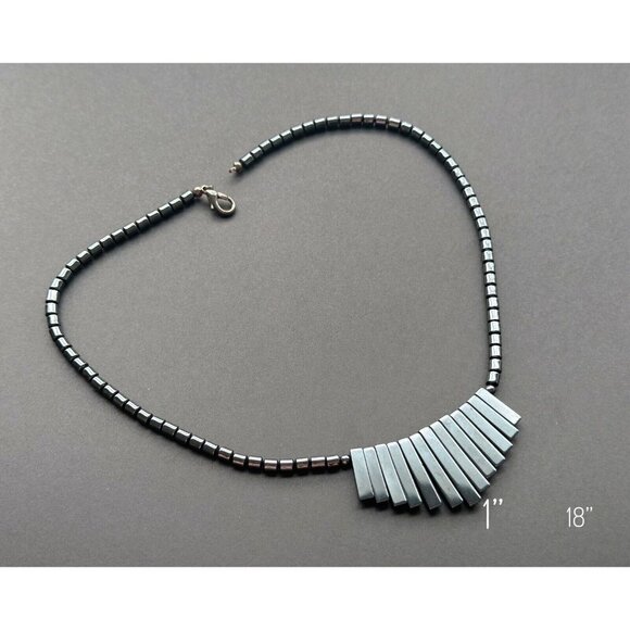 Hematite Necklace Lot of 4 - Picture 4 of 7